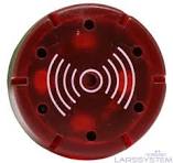 PITO ALARMA BUZZER ROJO CON LUZ