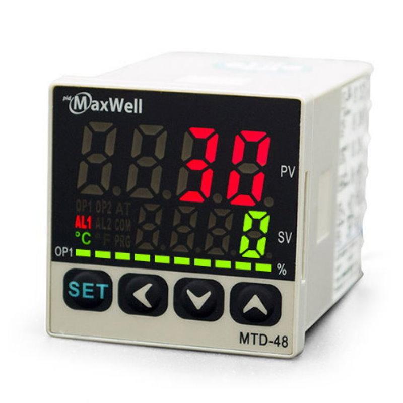 Pirómetro digital Maxwell 48x48 mm  0-400 Grados Centigrados